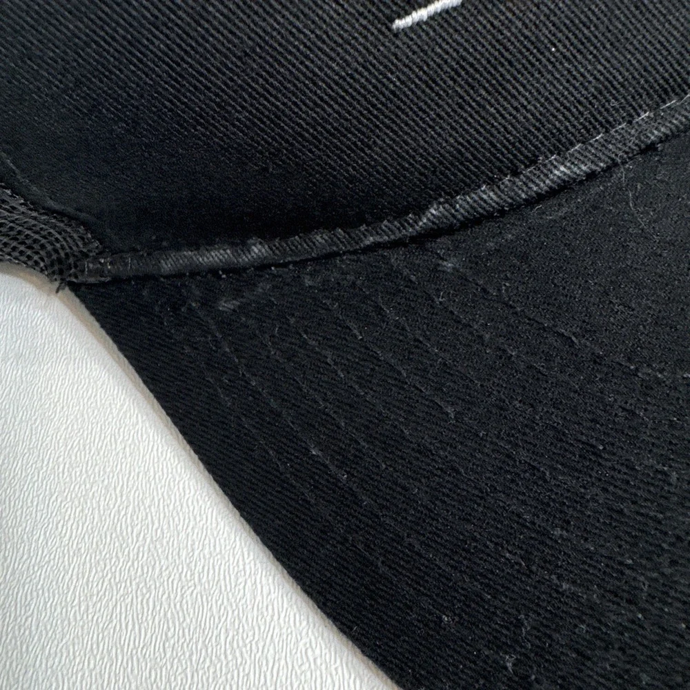 Harley Davidson‎ Snapback Canvas Hat Black Orange Logo Cap